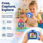 Cámara infantil para niños y niñas de 3 a 10 años, video 1080P