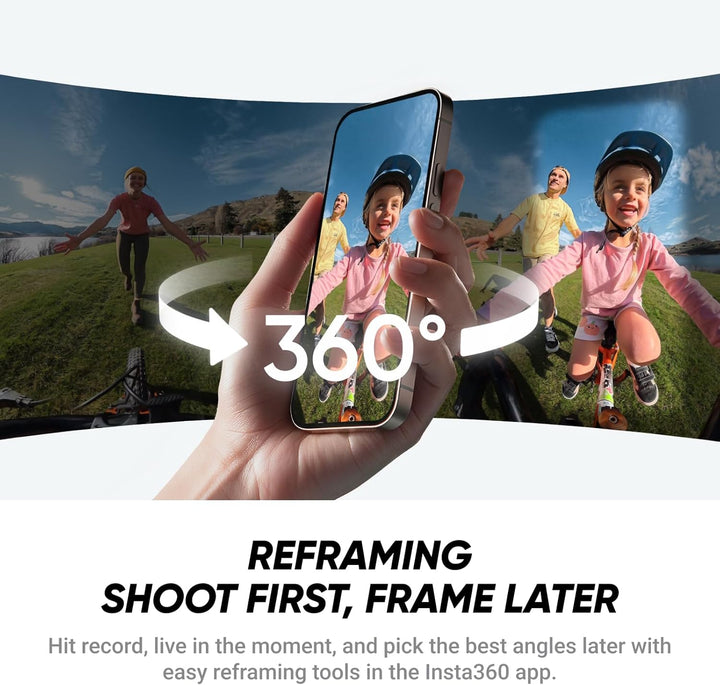 Insta360 X4 Air - Cámara 360 de 8K ligera de 165g, efecto de palo d...