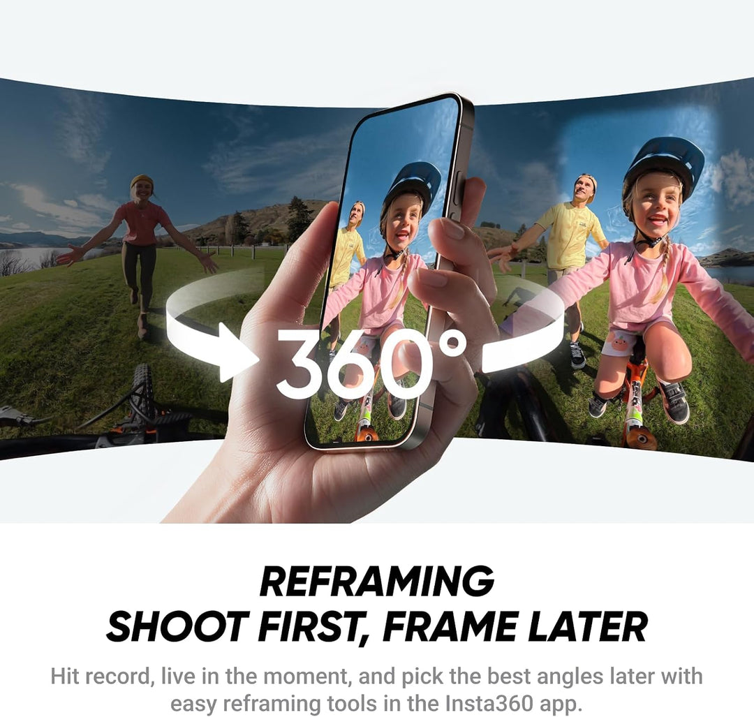 Insta360 X4 Air - Cámara 360 de 8K ligera de 165g, efecto de palo d...