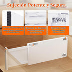Lifewit Divisores de cajones mejorados de 6 pulgadas de alto