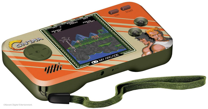My Arcade Contra Pocket Player 2 en 1, Contra y Super Contra, enlac...