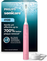 Philips Sonicare Cepillo de dientes eléctrico serie 4100, cepillo d...