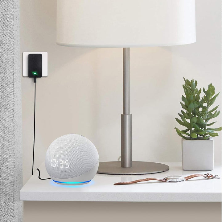 Adaptador de corriente de repuesto para Alexa Echo Show 5