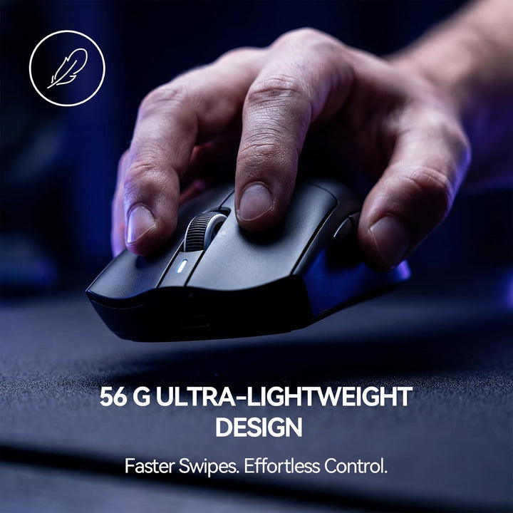 J-Tech Digital Mouse inalámbrico para juegos, diseño, trabajo, 1.66...
