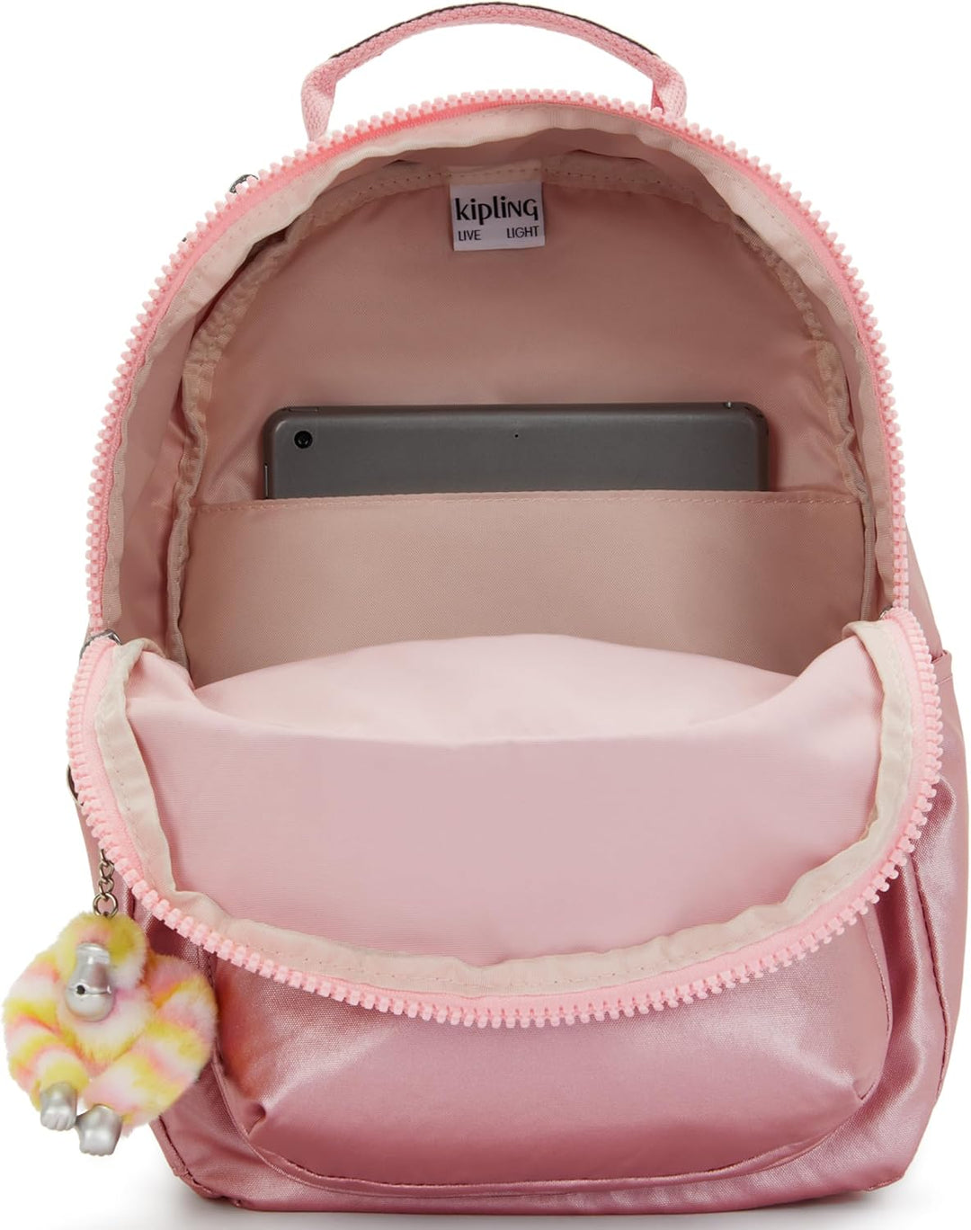 Kipling Seoul Bts - Mochila para laptop de 15 pulgadas, duradera, e...