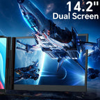 FEZOBR Extensor de pantalla para laptop, monitor portátil dual de 1...