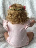iCradle Lovely Real Look Reborn Baby Doll Girl - Muñeca de silicona