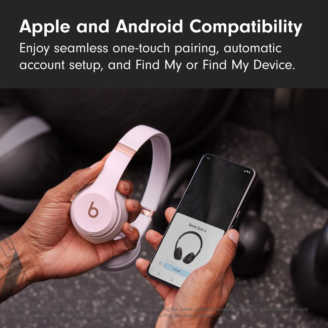 Beats Solo 4 Audífonos inalámbricos Bluetooth en la oreja, batería...