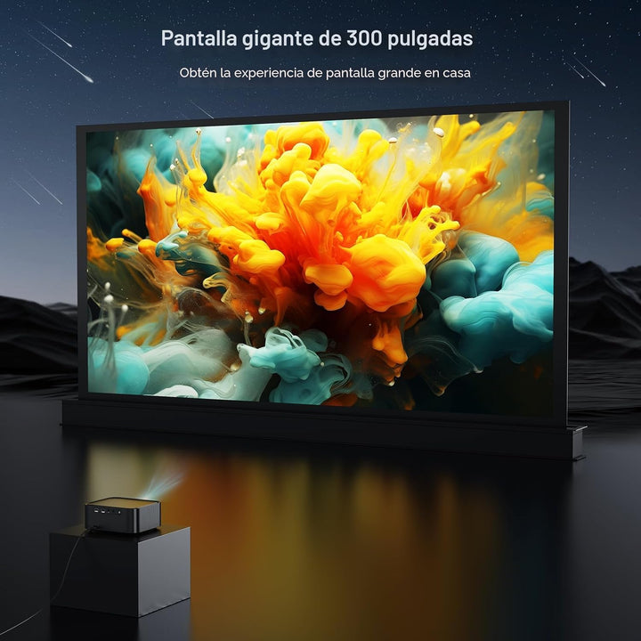 Aplicación de transmisión integrada de 1500 lúmenes ANSI, proyector...