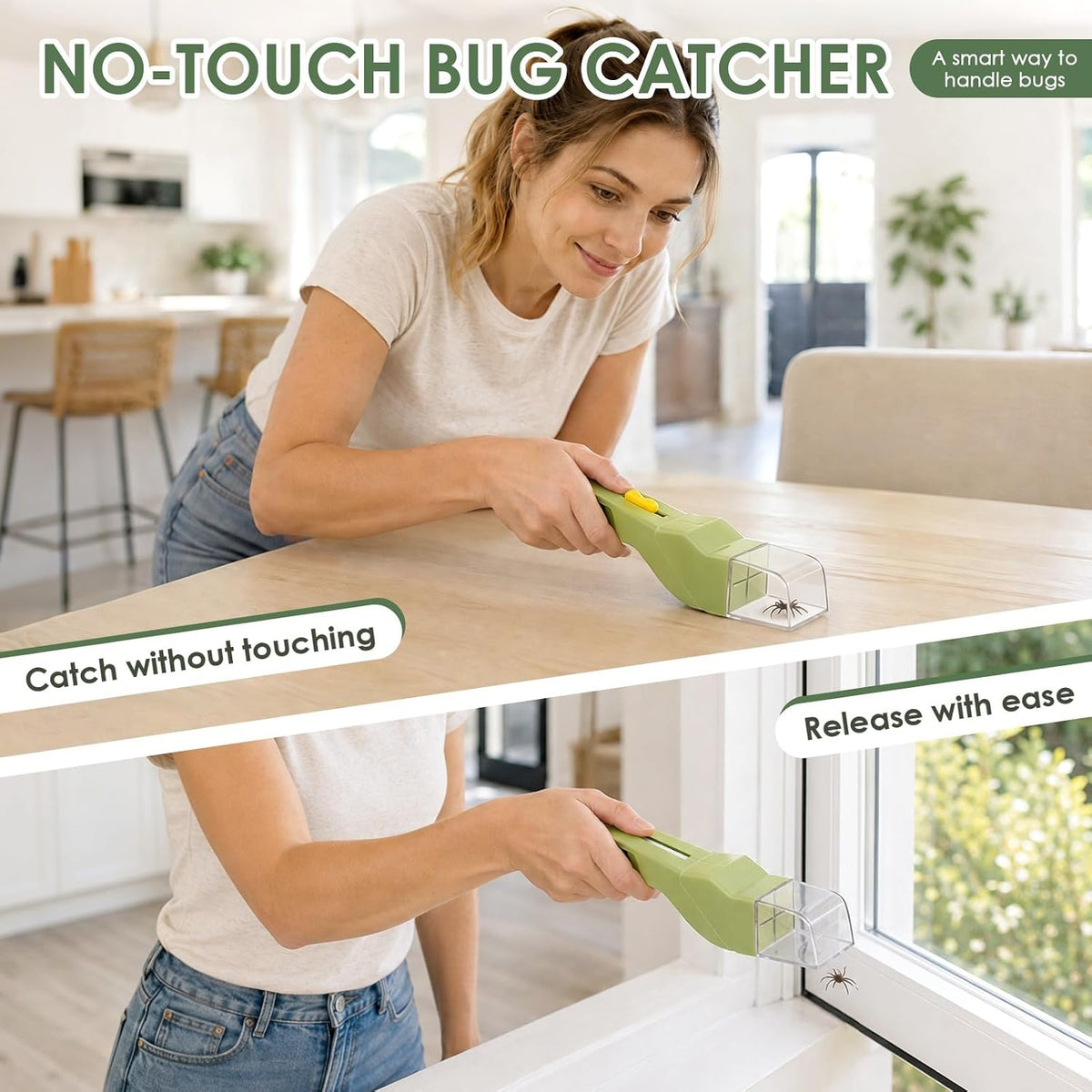 Dreamon Kit de atrapa insectos para niños de 4 a 8 años, juego de 11