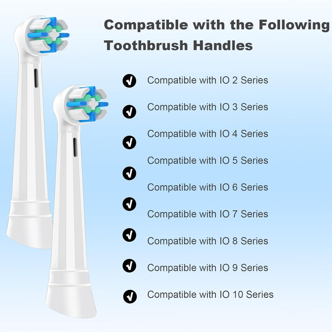 6 cabezales de cepillo IO compatibles con Oral B IO, cabezales de c...