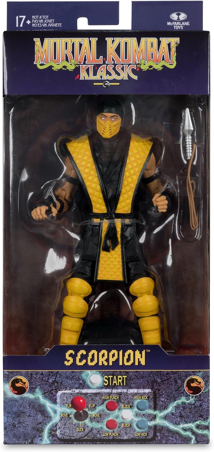 McFarlane Toys - Figura de acción de 7 pulgadas de Mortal Kombat Kl...