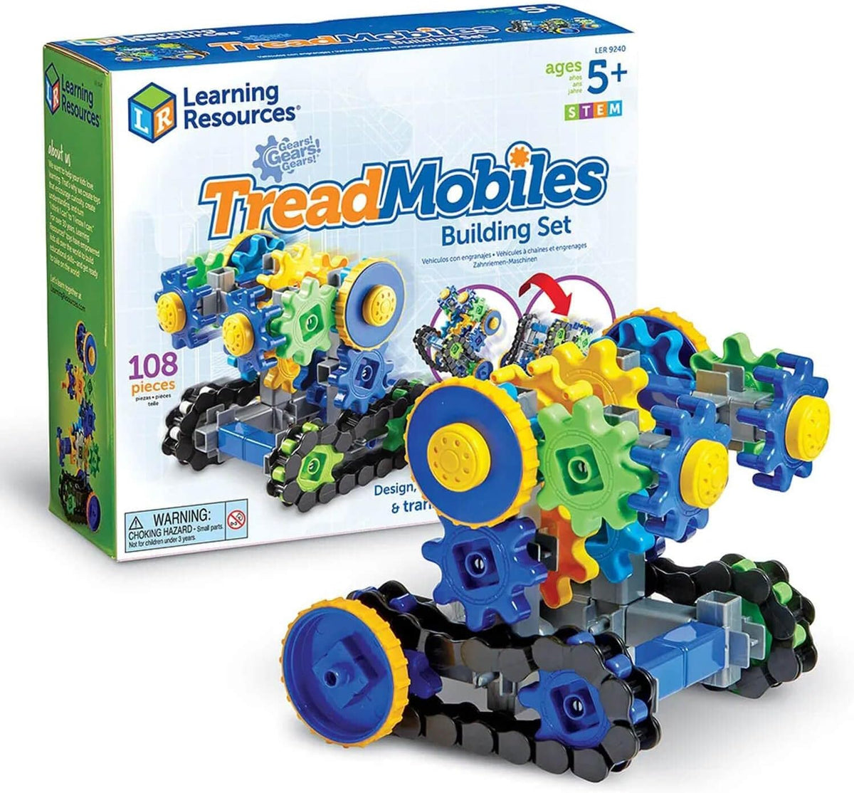 Learning Resources Gears Gears Gears Juego de construcción