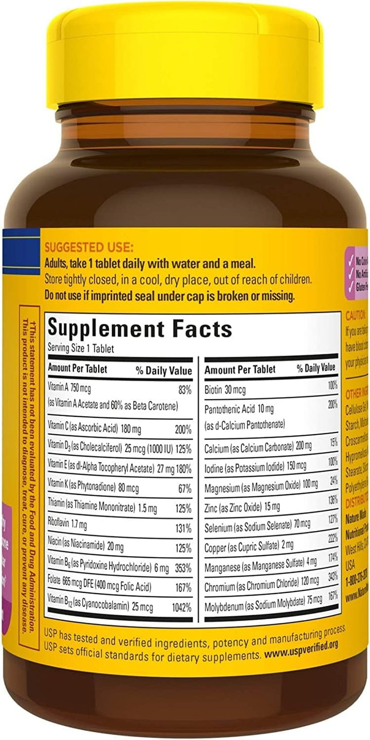 Nature Made Multi para Ella 50+ Tabletas de Vitaminas\/Minerales 90...