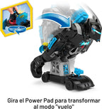 Fisher-Price Imaginext DC Super Friends Batman, juguete Bat-Tech Batbot, set de juego de 61 cm de altura con luces y sonidos para juego de rol, para niños de 3+ años