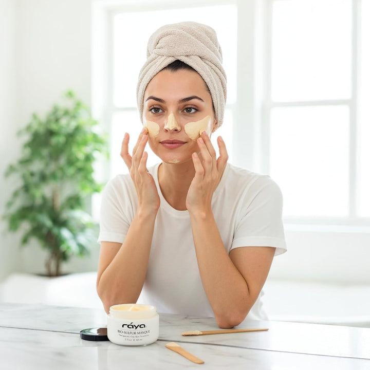 Raya Mascarilla de Bio-Azufre (708) | Mascarilla Facial de Arcilla...