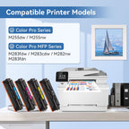 MYTONER Cartuchos de tóner 206X 4 unidades de alto rendimiento para M283fdw