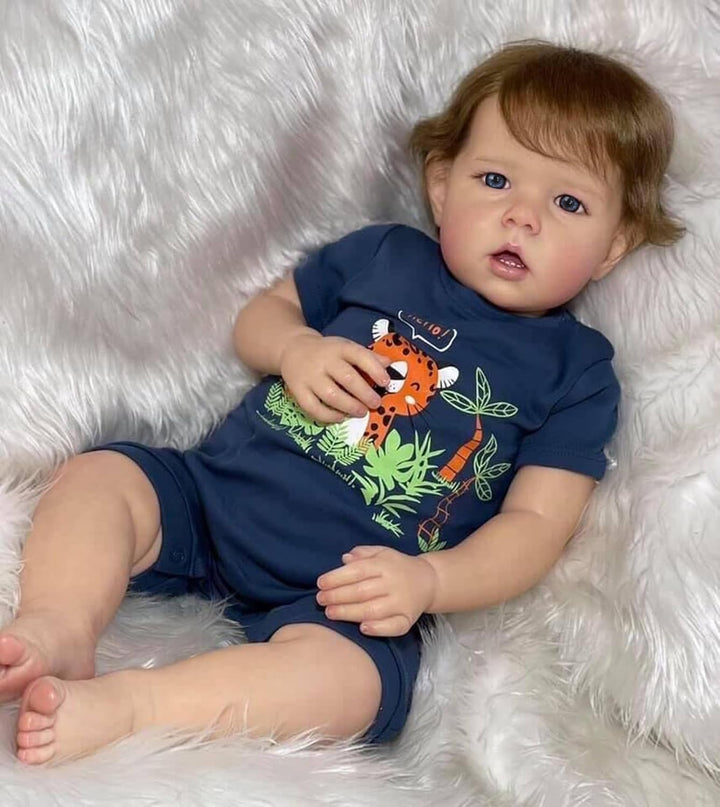 Anano - Muñecas Reborn para niños pequeños, niño Liam de 20 pulgada...
