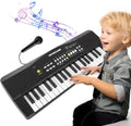 37 teclas para niños pequeños, teclado de piano eléctrico, pianos con micrófono