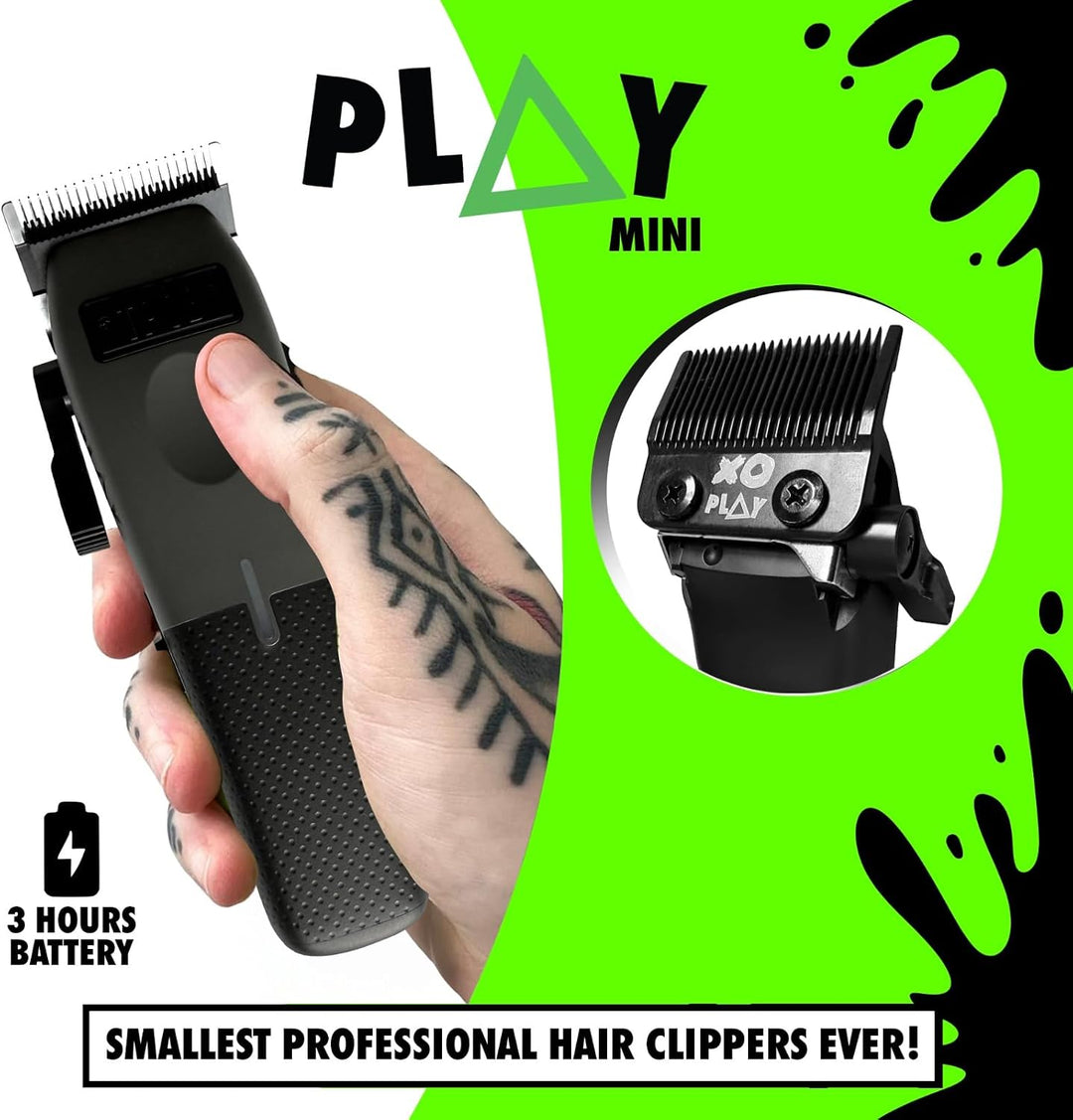 TPOB Mini Play Cortadoras Profesionales de Cabello (Gris)
