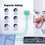 QZIIW Cargador Samsung súper rápido tipo C, cargador rápido USB C de doble