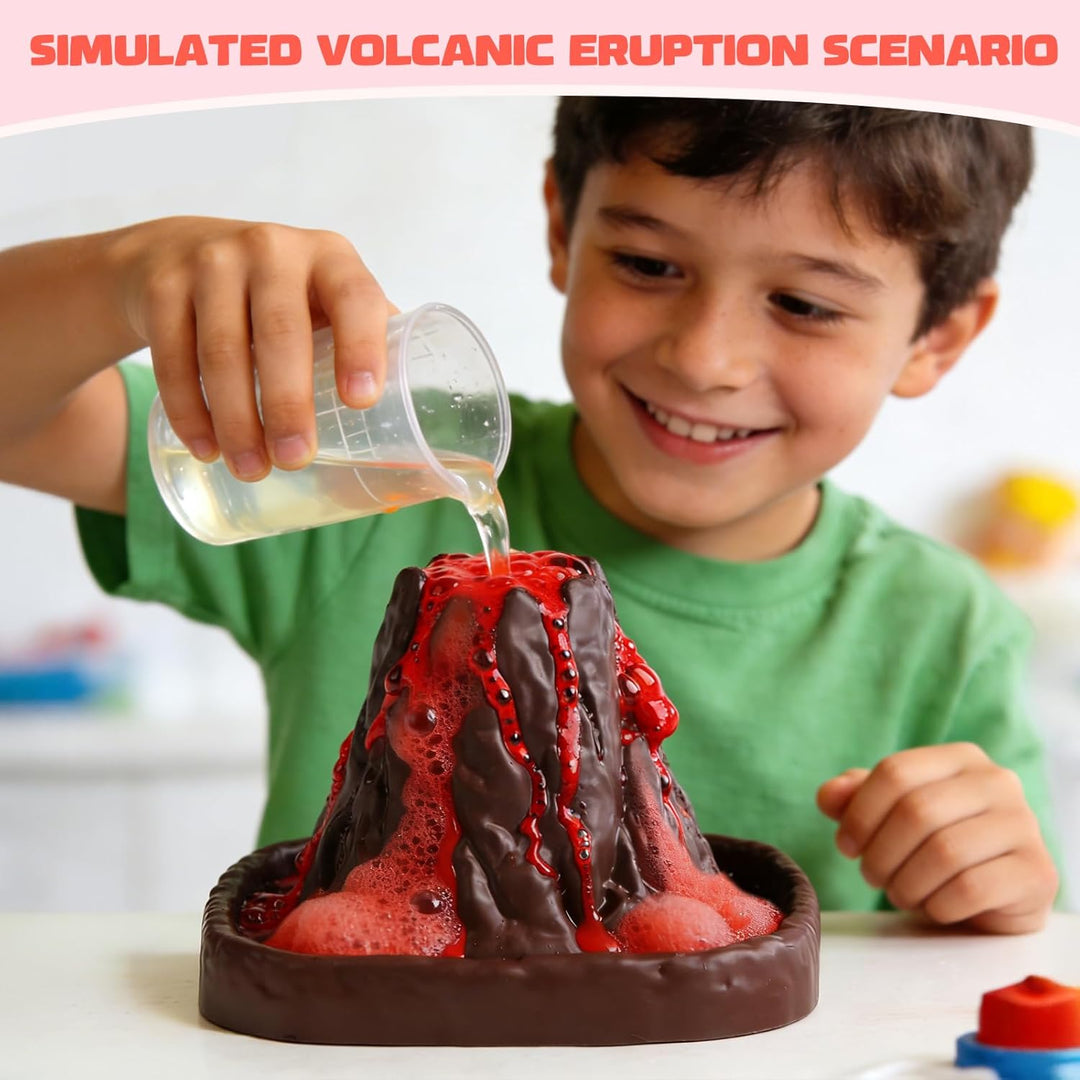 Kit de ciencia de volcán grande para el día de San