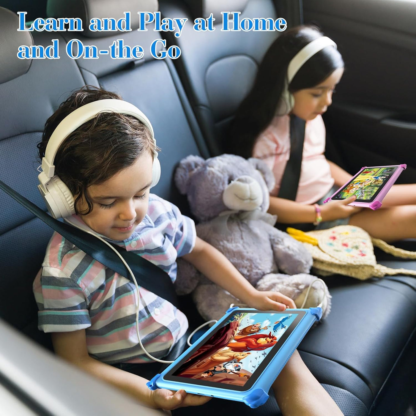 Tableta infantil de 7 pulgadas para niños de 3 a 7 años, 32 GB, con...