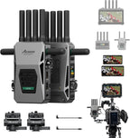 Accsoon Transmisor y receptor de video inalámbrico CineView Master 4K con SDI HDMI, Tri-Band 8202ft 25ms LAT, 4K60/1080p60 1 con cable iOS+4 Monitoreo de aplicaciones, par de transmisión en vivo CineView 4K Lite/SE 4K/M7(H) Pro