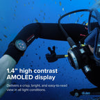 SUUNTO Nautic S - Reloj de buceo, pantalla táctil AMOLED (262.5 ft