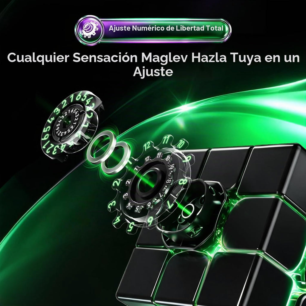 GAN 17 MagDrive Speed Cube 3x3 para Cubers, buque insignia de accionamiento