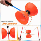 Diabolo Yoyo Pro Triple Cojinete Chino Yoyo, 5 "Chino Yoyo Diábolo Juguete