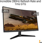 ASUS TUF Gaming 27\u201D Monitor curvo 1080P (VG27VQM1B) \u2013 Ful...