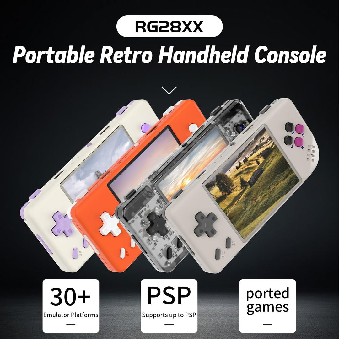 RG28XX - Juego de mano retro con sistema Linux, pantalla IPS de 2.8...