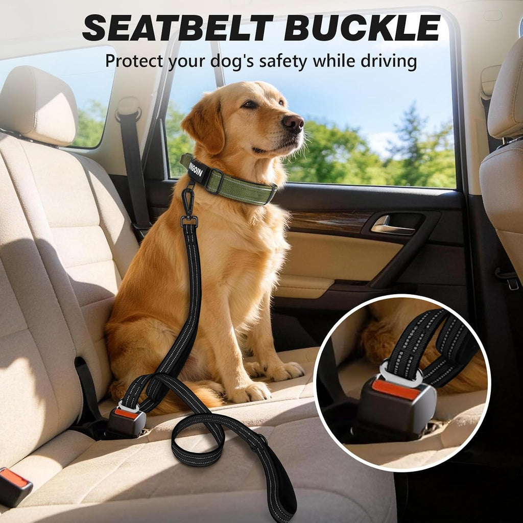 Correa para perro y arnés táctico para perro, juego reflectante resistente para entrenamiento de caminar