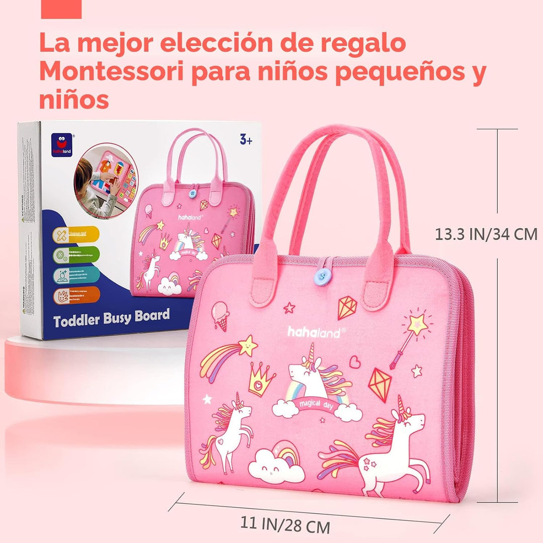 Tablero de actividades Montessori para niñas de 2 años, regalo de c...
