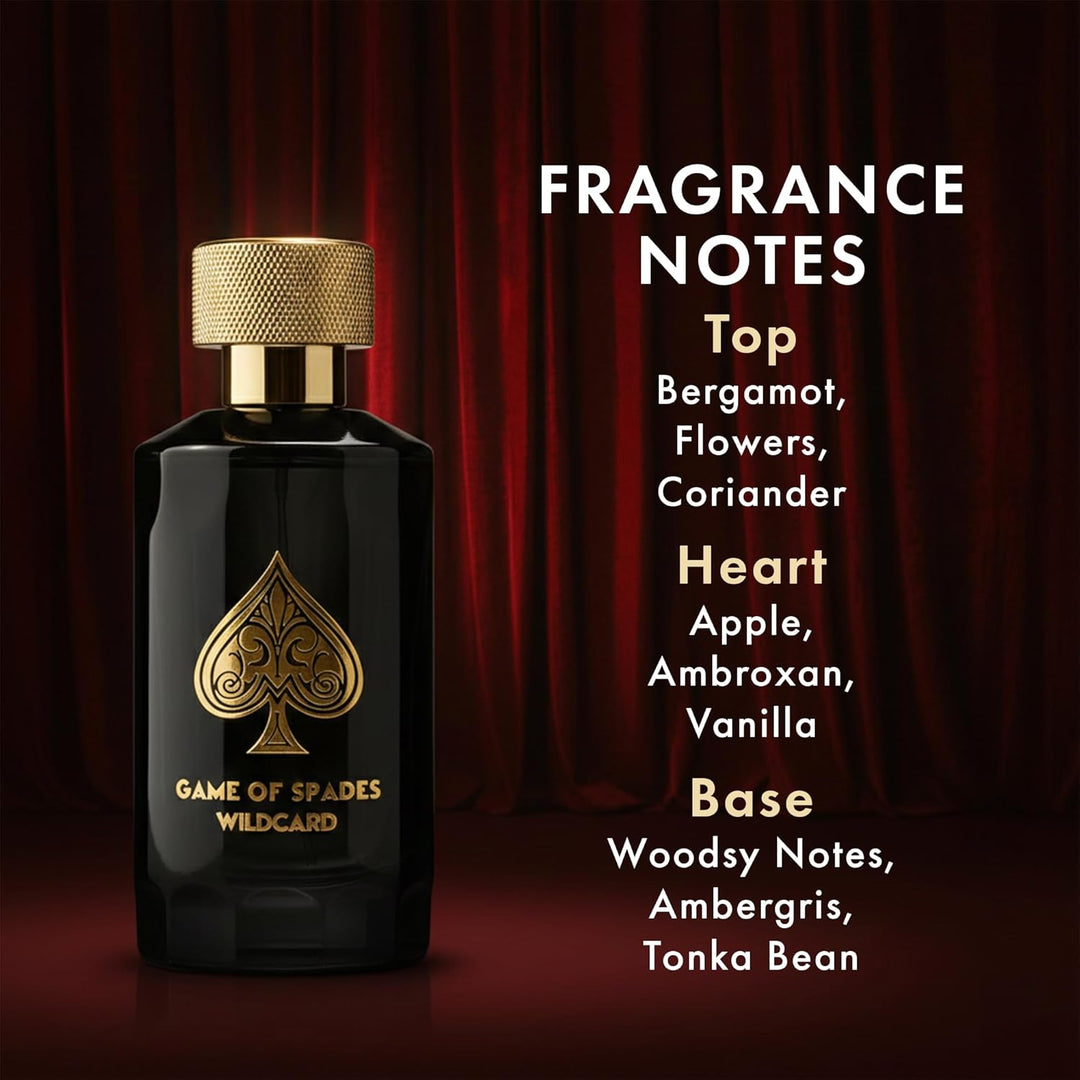 Jo Milano Game of Spades Wildcard Parfum Spray | 3.4 oz (3.4 fl oz)...