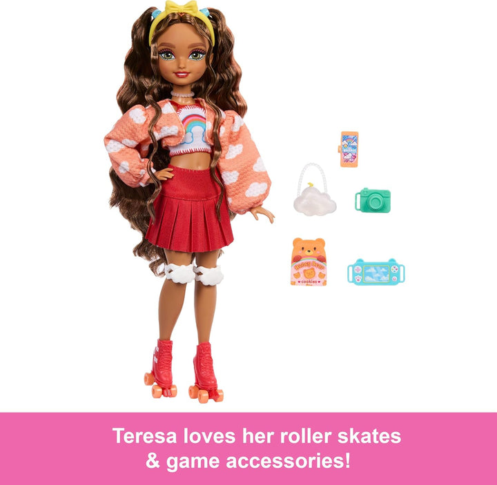 Muñeca Barbie Dream Besties y Accesorios, Muñeca Posable Teresa de...