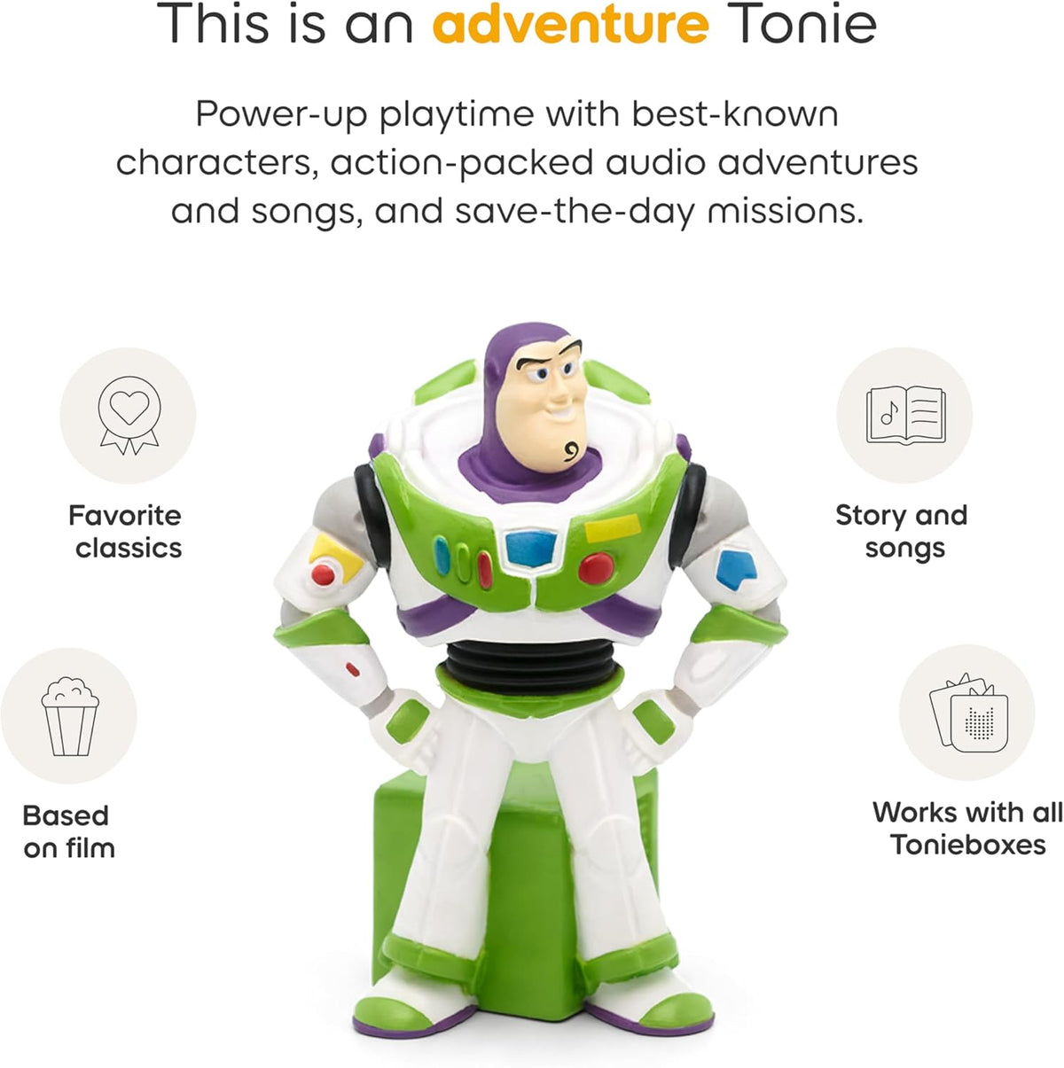 Tonies Buzz Lightyear - Figura de juguete de audio de