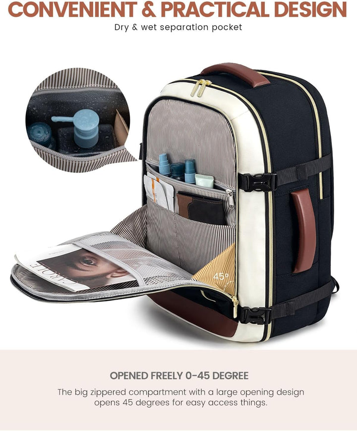 LOVEVOOK Mochila de viaje para mujeres y hombres, Mochilas de viaje