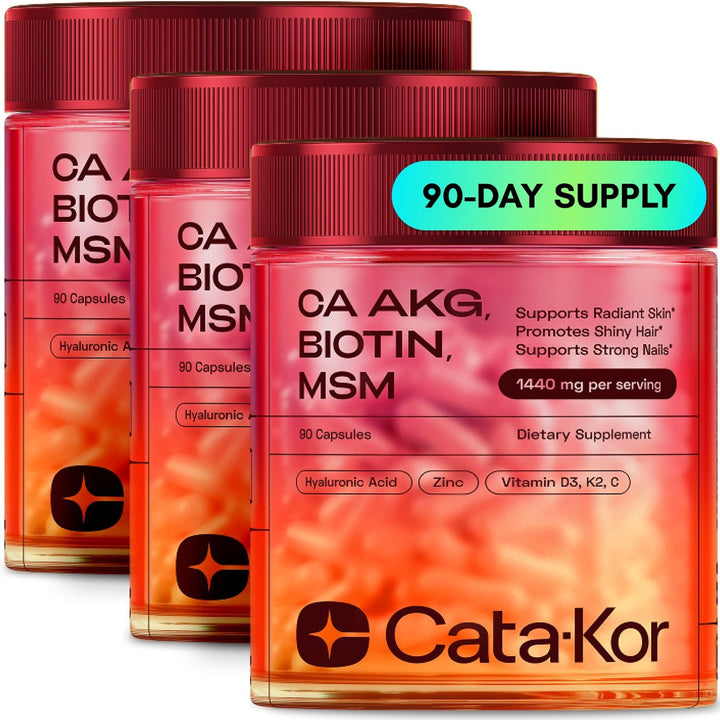 Cata-Kor Vitaminas para el cabello, la piel y las uñas para mujeres...