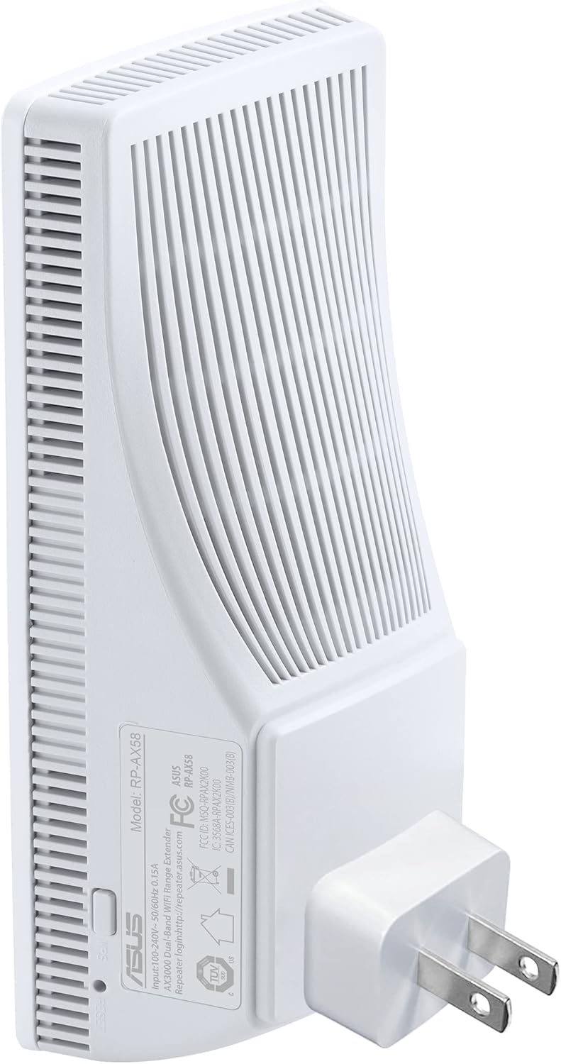 ASUS RP-AX58 AX3000 Extensor de rango de doble banda WiFi