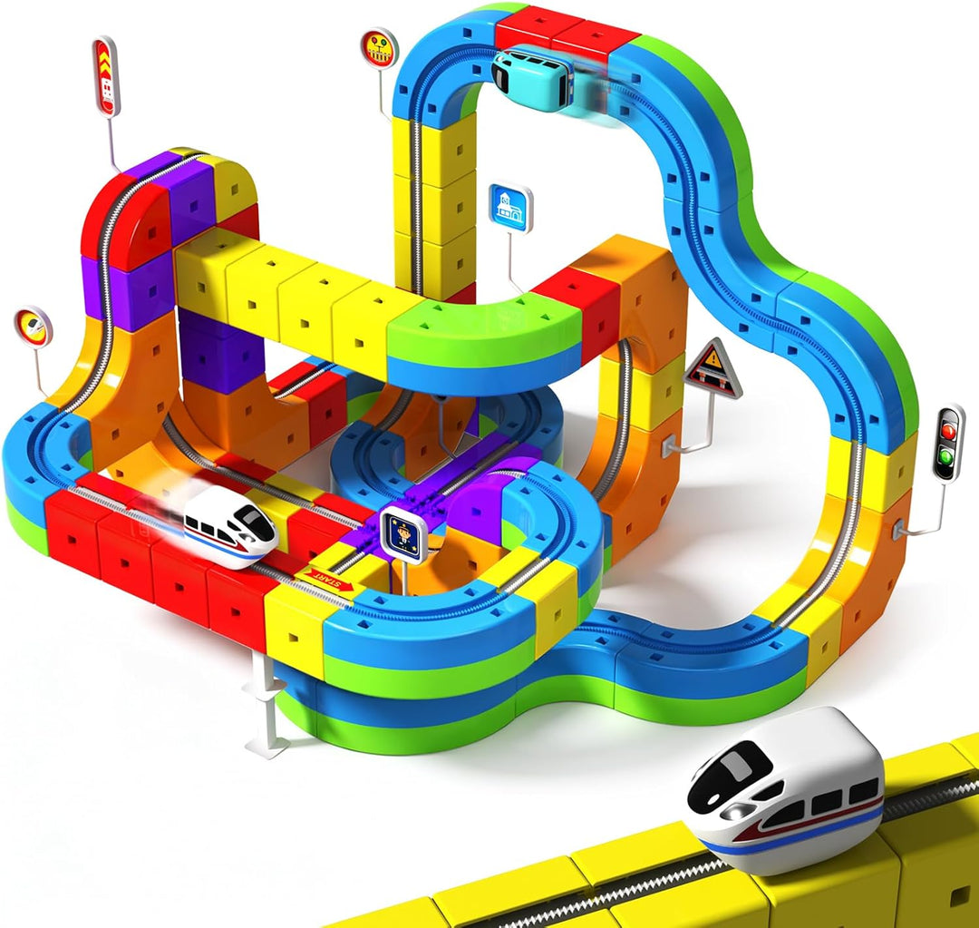 Goody King Juego de tren eléctrico para niños kits de