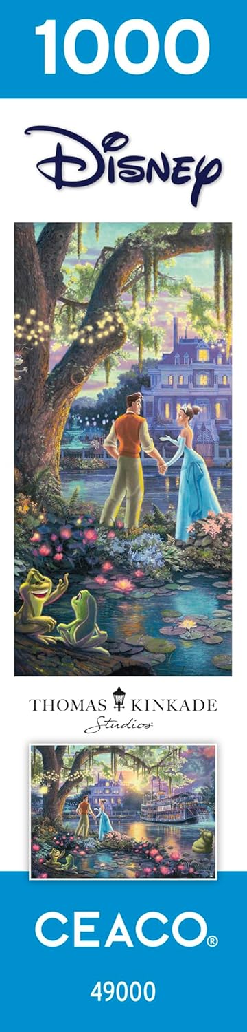 Ceaco - Disney - Kinkade - La princesa y la rana -