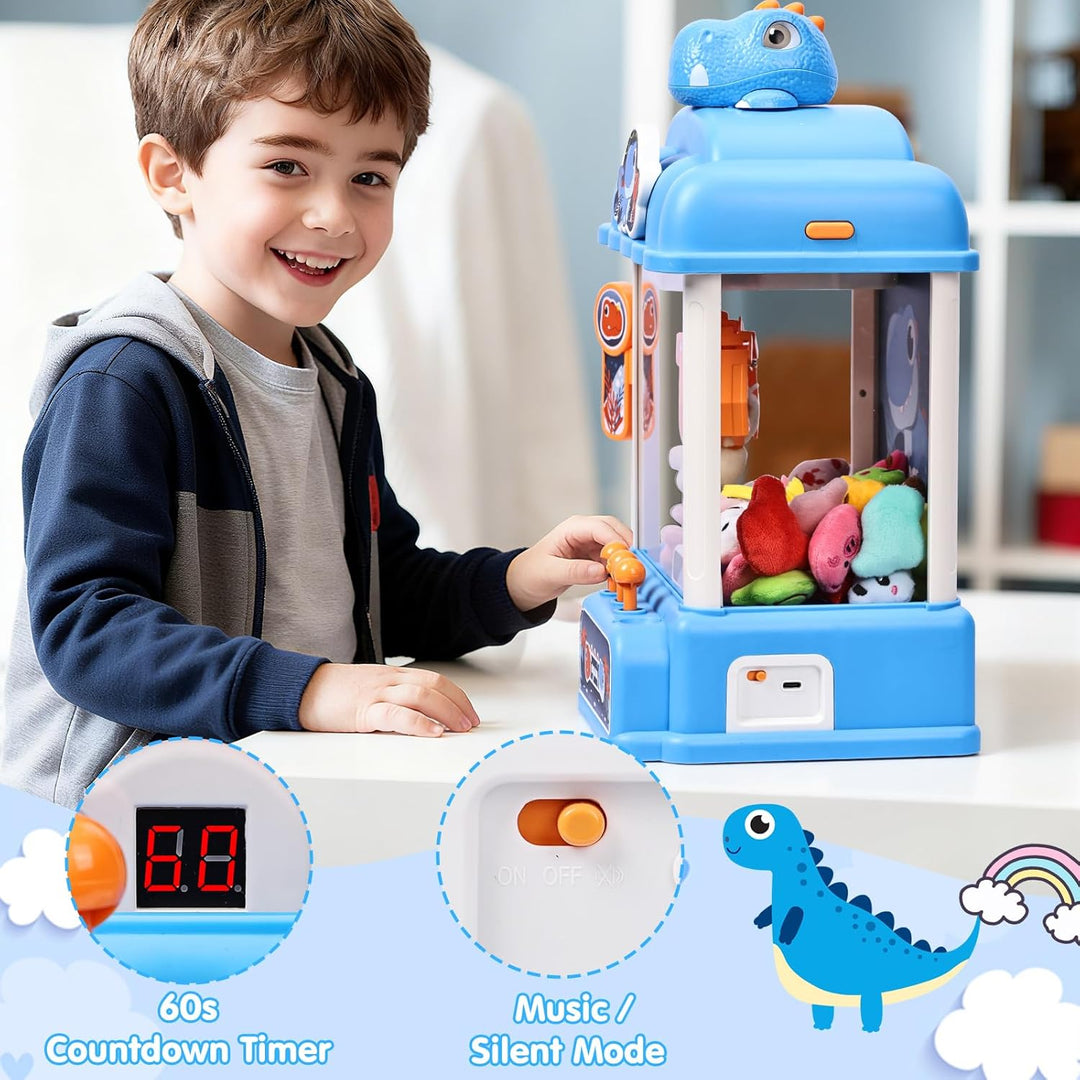 CWLAKON - Máquina de Garras para Niños, Juguetes de Dinosaurio para...