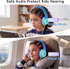 Candy Bila Auriculares con cable para niños, para la escuela, sobre la