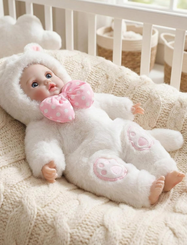Cloveray Baby Dolls, 15 Inch Realistic Soft Body Baby Doll Real Lif...