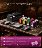 TiMOVO MTG Commander - Caja modular 11 en 1 para TCG/PTCG, color arcoíris