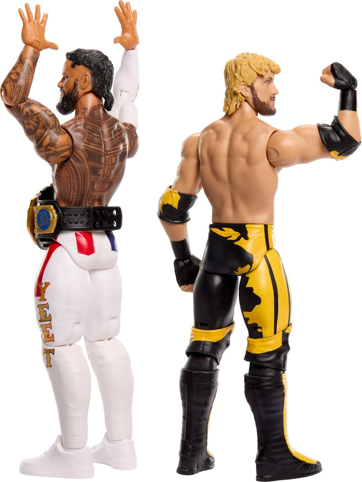 Mattel WWE Main Event Showdown Figuras de acción de 2 unidades con...