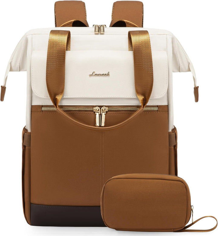 LOVEVOOK - Mochila para laptop para mujeres, mochila de trabajo con...