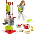 VLQ Juego de limpieza para niños pequeños - Juego de limpieza del hogar con